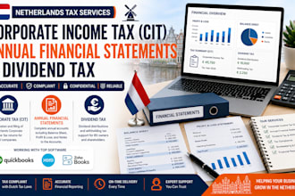 prepare netherlands corporate tax annual financial statements dividend tax