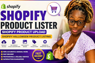 shopify product lister shopify product upload shopify halloween product listing