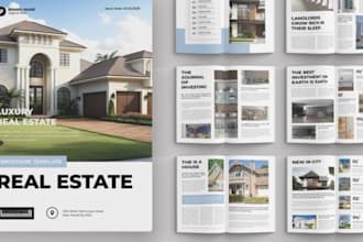 design real estate property brochure ricing list property flyer brochure banner