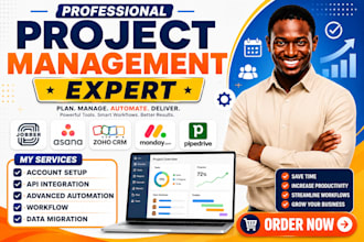 do jobber asana zoho crm monday com integration pipedrive ai automation expert