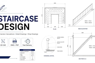calculate staircase dimensions stair detail drawings and stair design plans