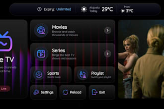 rebrand iptv app, ibo ultra, ibo glass, cineprime with master panel