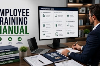 create employee training manuals onboarding guides