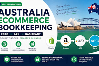 manage australia ecommerce bookkeeping using xero and a2x