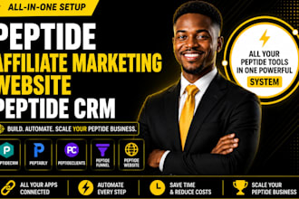 peptide affiliate marketing affiliatewp peptidecrm peptide website peptide seo
