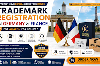 register your trademark in germany and france for amazon fba sellers