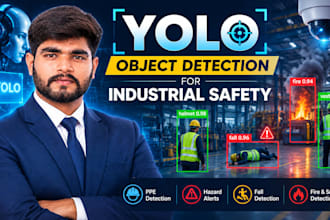 build custom yolo object detection model for industrial safety monitoring