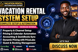 setup ownerrez airbnb lodgify smoobu guesty quickbooks pricelabs vacation rental