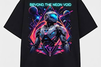 design custom neon and cyberpunk
