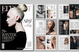 design catchy magazine ad, print ad, newspaper or digital display advertising