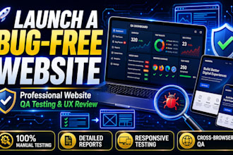 test your website for bugs, usability