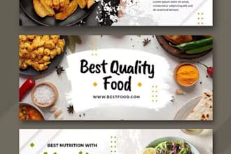 create professional flyer, menu design