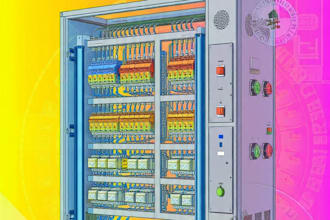 draw electrical control wiring diagram and panel schematic