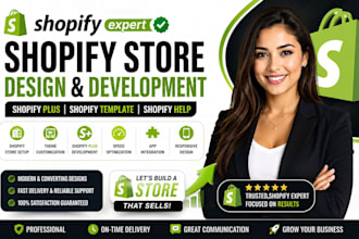 build a shopify plus store shopify template shopify expert developer