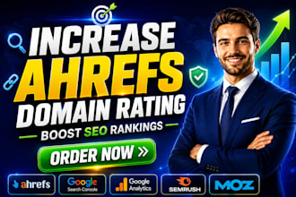 increase ahrefs domain rating DR and improve SEO for your peptide website