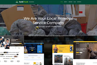 design squarespace junk removal website dumpster rental roll off dumpster