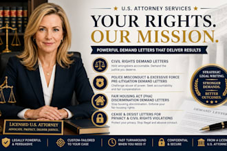 draft a police misconduct or excessive force pre litigation demand letter