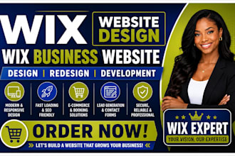 redesign wix website design wix website redesign wix business website design