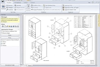 design cnc cabinet furniture with dxf cut files and plywood nesting layout