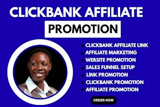 affiliate marketing link promotion affiliate promotion clickbank