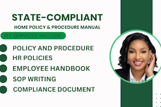 write state compliant home care policy and procedure manual