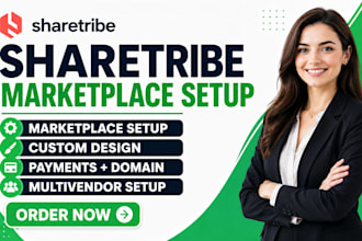 setup sharetribe website, sharetribe marketplace, multi vendor ,sharetribe flex