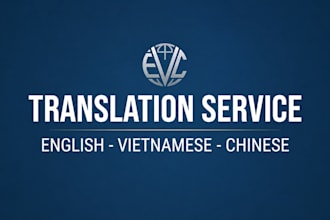 translate between english, vietnamese and chinese