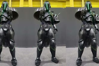 custom cosplay creation wearable full knight anime game armor props for con