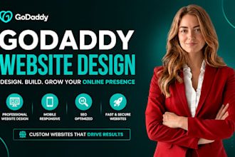 build godaddy website design godaddy website redesign, godaddy develop website