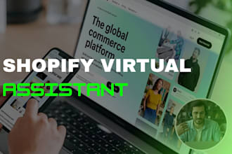 shopify store manager and shopify virtual assistant to boost shopify sales VA