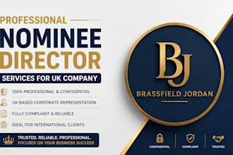 provide nominee director services for UK company