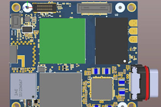 design smart wearable ble pcb layout with firmware and gerber files