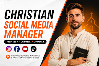 be your christian social media manager for churches ministries and pastors