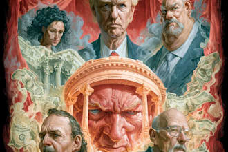 draw a custom political cartoon