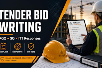 write logistics transport tender bids rfq, rams and contract proposals