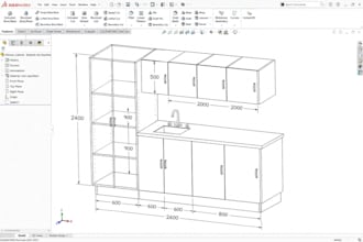 convert pdf drawings into cnc ready cad models for furniture production