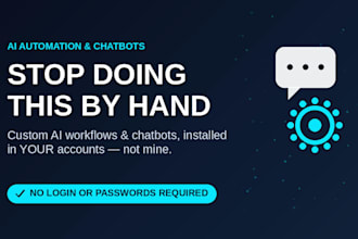 do ai automation and chatbot setup