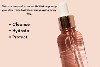 design aesthetic beauty skincare instagram carousel posts