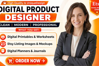 design etsy digital product for etsy shop digital products etsy shop etsy