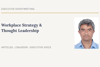 ghostwrite workplace strategy thought leadership