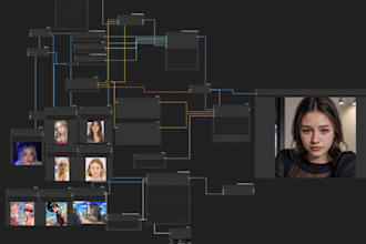 custom comfyui workflow for onlyfans, fanvue creators, consistent character