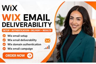 setup wix email deliverability wix domain authentication email campaign