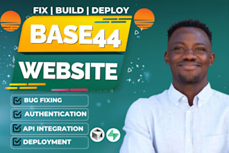 fix base44 bugs, base44 app, base44 API integration and base44 deployment errors