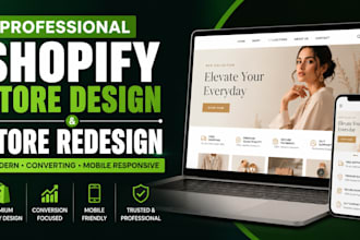 redesign shopify website design shopify website redesign shopify store redesign