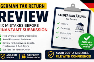 fix german tax return mistakes and review your steuererklarung before submission