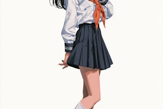do an anime character