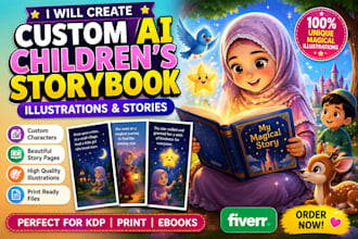 create personalized ai story books for kids