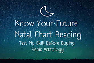 read natal chart to answer