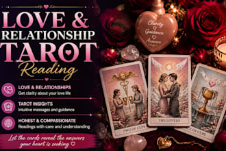 provide love and relationship tarot card reading for clarity
