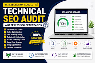 complete technical audit and optimize wordpress website